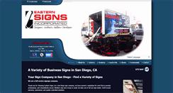 Desktop Screenshot of easternsigns.com